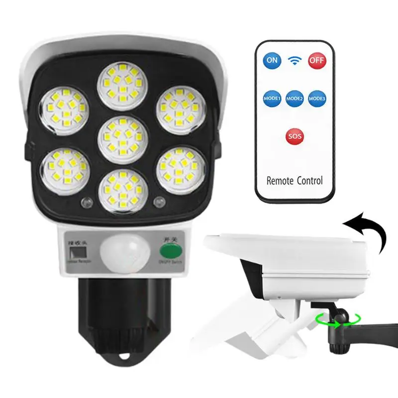 Motion Lights For Outside Solar Powered 3 Modes Cordless Waterproof Fence Wall Spotlight With Remote Control Outdoor Lighting
Motion Lights For Outside Solar Powered 3 Modes Cordless Waterproof Fence Wall Spotlight With Remote Control Outdoor Lighting