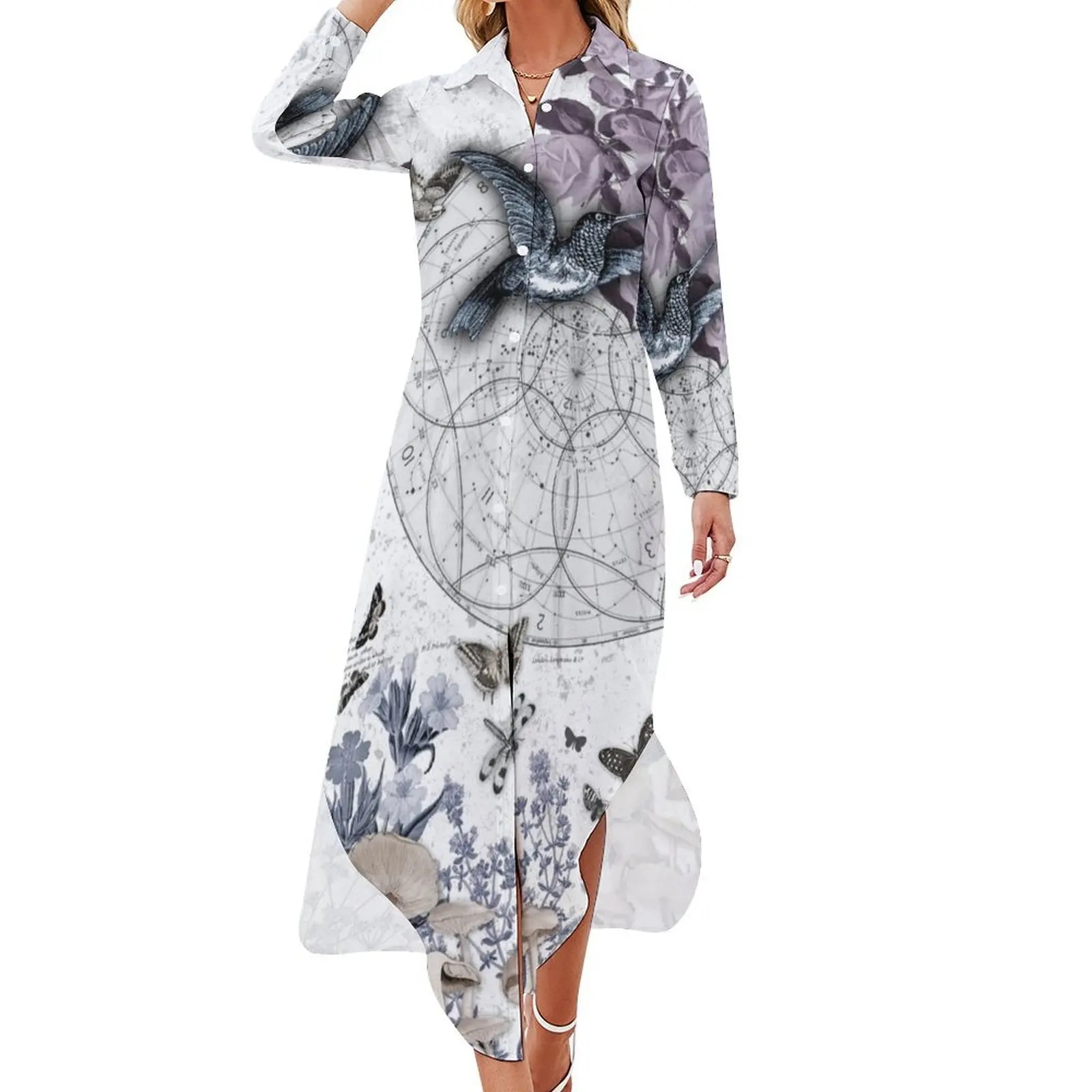 astrological garden party Long Sleeved Shirt Dress dresses for prom sexy dress
astrological garden party Long Sleeved Shirt Dress dresses for prom sexy dress