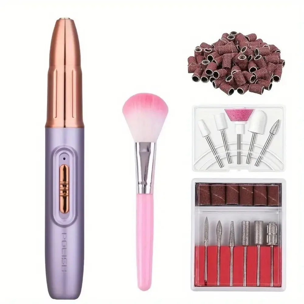 Handheld Electric Nail Polisher Rechargeable Low Noise Electric Nail Drill Machine Powerful Nail Grinder Kit Dead Skin Removal
Handheld Electric Nail Polisher Rechargeable Low Noise Electric Nail Drill Machine Powerful Nail Grinder Kit Dead Skin Removal