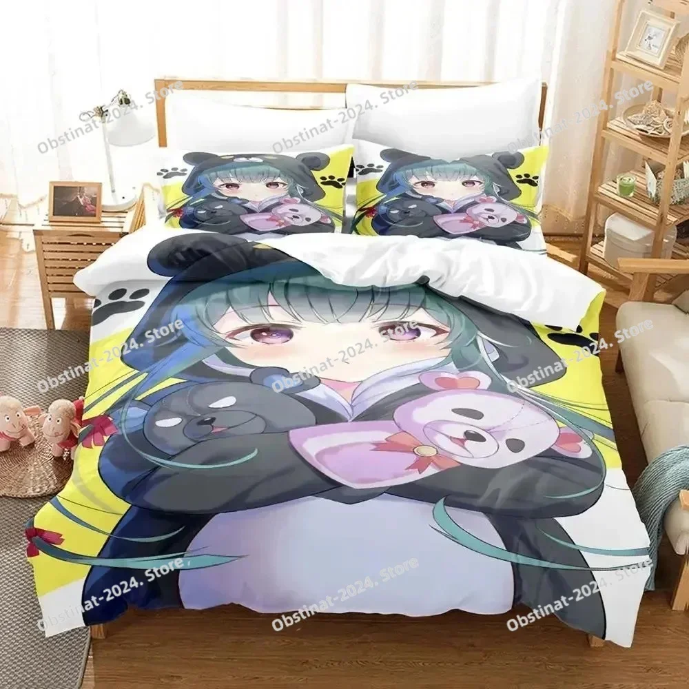 Anime Kuma Kuma Kuma Bear Bedding Set Printed single Comforter Quilt Bed Cover Duvet Cover Pillow Case 3 Pieces Kids Adult Size
Anime Kuma Kuma Kuma Bear Bedding Set Printed single Comforter Quilt Bed Cover Duvet Cover Pillow Case 3 Pieces Kids Adult Size
