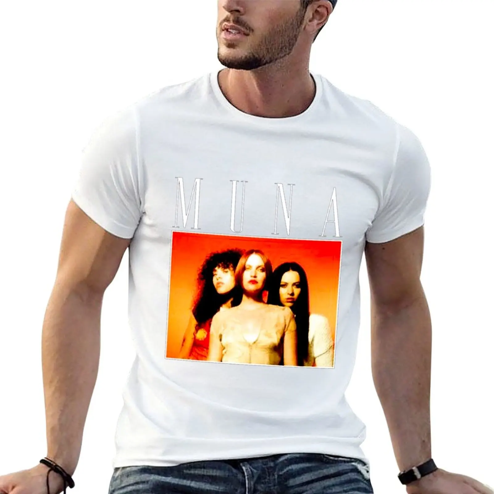 Band t T-Shirt tshirt man cotton summer shirt Pop Muna 100%
Band t T-Shirt tshirt man cotton summer shirt Pop Muna 100%