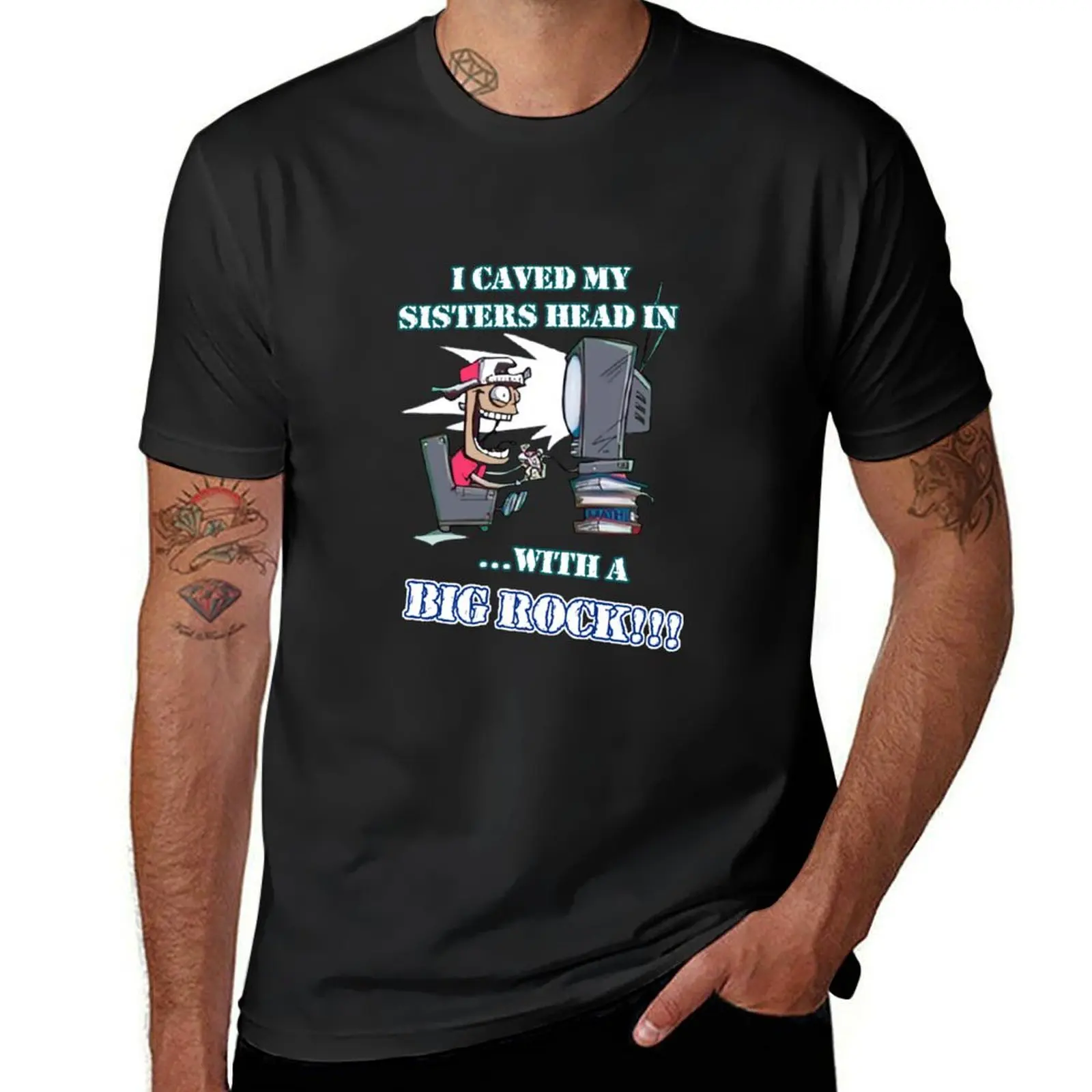 I Caved My Sisters Head In With A Big Rock T-Shirt anime clothes luxury t-shirt big and tall t shirts for men
I Caved My Sisters Head In With A Big Rock T-Shirt anime clothes luxury t-shirt big and tall t shirts for men