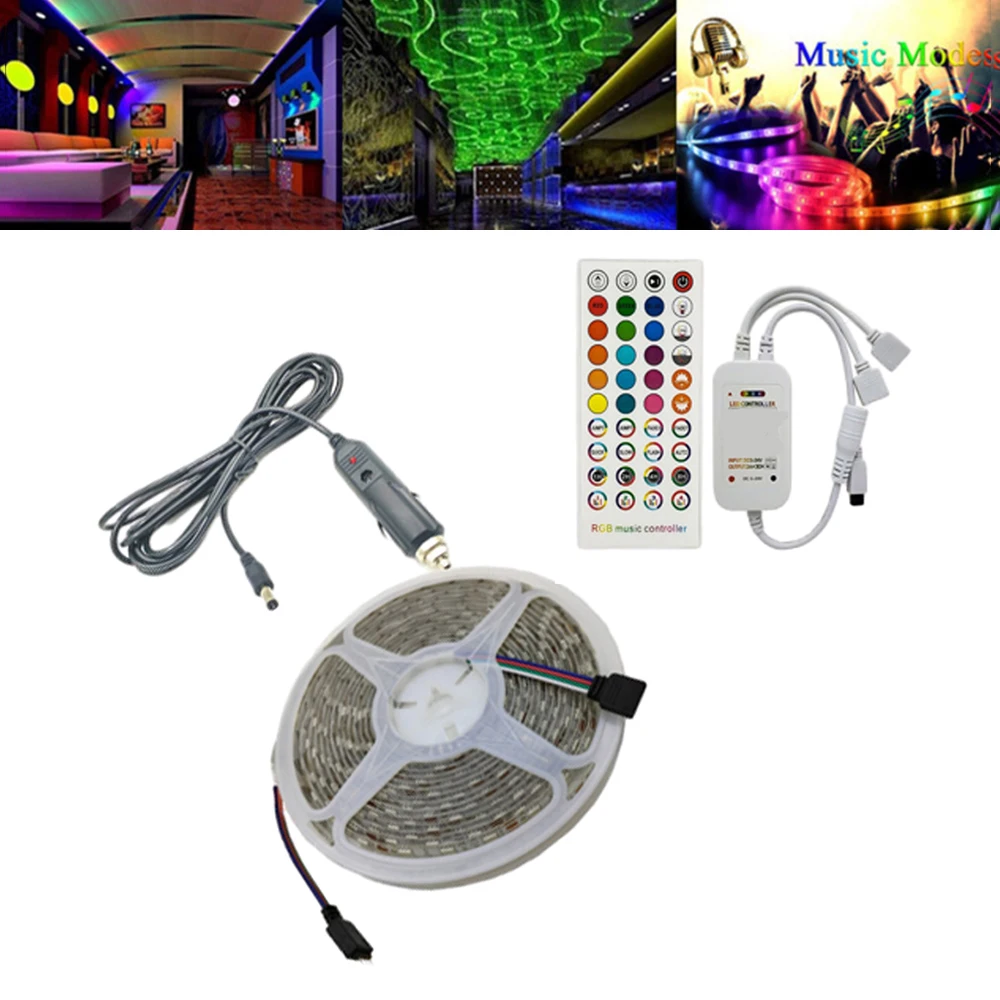 12V Strips Led Lights Flexible Light Strips For Room Decoration Music Led Lights With Remote LED Light Strips Set
12V Strips Led Lights Flexible Light Strips For Room Decoration Music Led Lights With Remote LED Light Strips Set