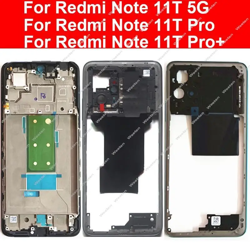 LCD Front Frame Housing For Xiaomi Redmi Note 11T Pro+ 11T Pro Plus 5G Middle Frame Cover Middle with Side Keys Repair Parts
LCD Front Frame Housing For Xiaomi Redmi Note 11T Pro+ 11T Pro Plus 5G Middle Frame Cover Middle with Side Keys Repair Parts