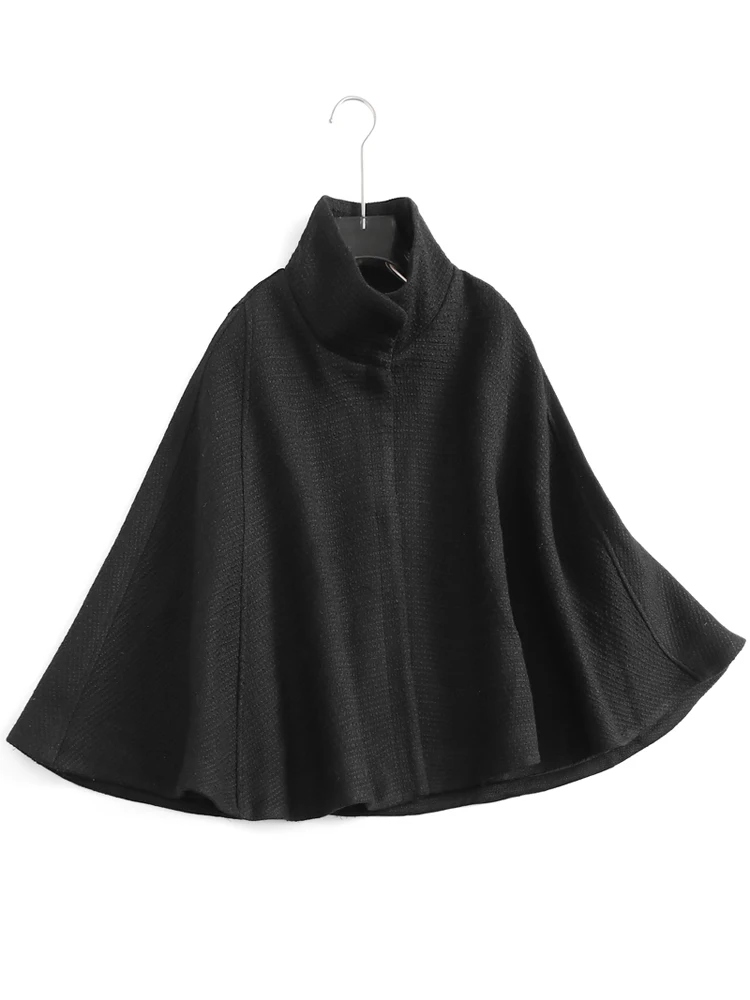 Pure Color Tweed High Collar Short Coat Design Long Sleeve Women's Coat Windproof Woolen Coat J218 Commute Simple Style
Pure Color Tweed High Collar Short Coat Design Long Sleeve Women's Coat Windproof Woolen Coat J218 Commute Simple Style