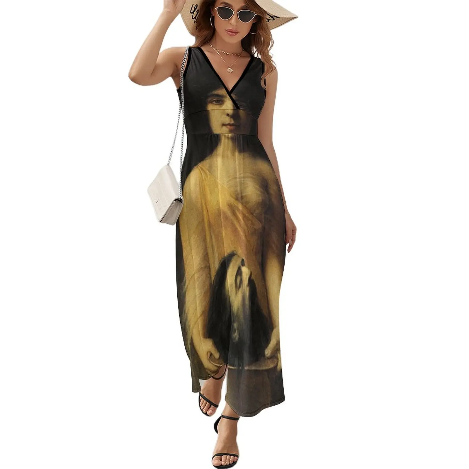 Salome - Jean Benner Sleeveless Dress long dress women women formal occasion dresses women dress
Salome - Jean Benner Sleeveless Dress long dress women women formal occasion dresses women dress