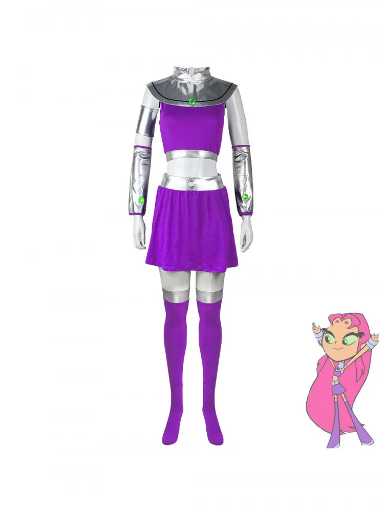 Crow Teen Titan Starfire Cosplay Costume Halloween Role-playing Outfit Unbranded Women's Traditional Chinese Costume
Crow Teen Titan Starfire Cosplay Costume Halloween Role-playing Outfit Unbranded Women's Traditional Chinese Costume