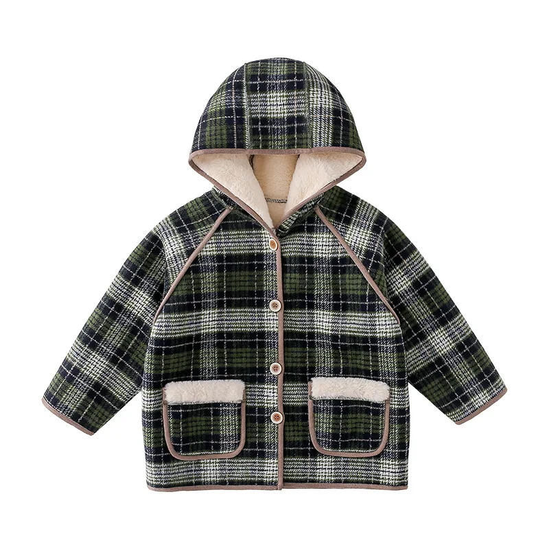 2024 Winter New Boys Girls Jacket Kids Hooded Coat Fashion Plaid Boy Coat kids outwear
2024 Winter New Boys Girls Jacket Kids Hooded Coat Fashion Plaid Boy Coat kids outwear