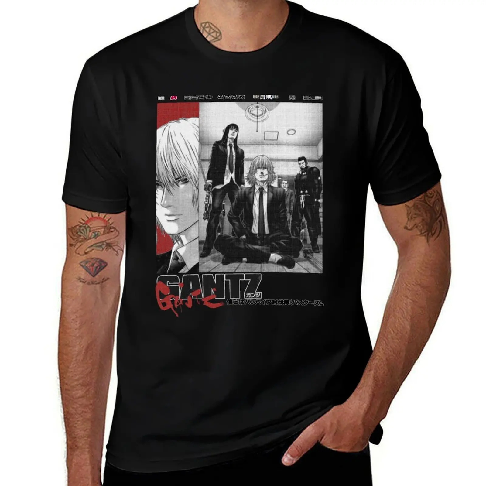 GANTZ ガンツ : HIKAWA, ANIME RED, BLACK AND WHITE T-Shirt summer shirt croswit shirt man mens graphic t-shirts hip hop
GANTZ ガンツ : HIKAWA, ANIME RED, BLACK AND WHITE T-Shirt summer shirt croswit shirt man mens graphic t-shirts hip hop