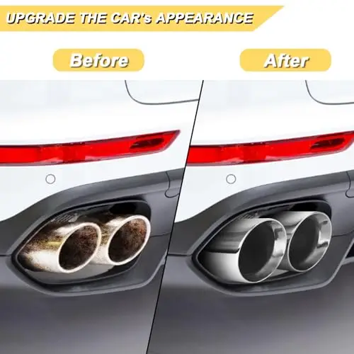 Stainless Steel Weld-On Exhaust Tail Tip 2.5” Inlet 4” Outlet 9” Length Polished Slant Cut Silver Finish 2pcs
Stainless Steel Weld-On Exhaust Tail Tip 2.5” Inlet 4” Outlet 9” Length Polished Slant Cut Silver Finish 2pcs