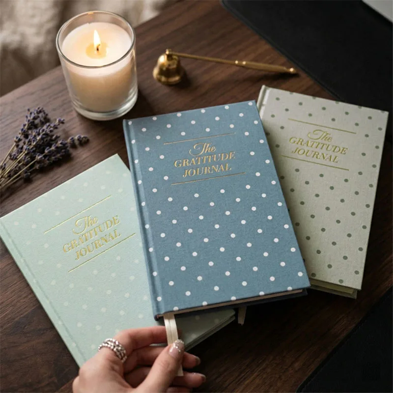 A5 Dot Pattern Gold Stamping Cover Gratitude Journal 2026 Daily Planner Schedule Record Notebook Hand Ledger
A5 Dot Pattern Gold Stamping Cover Gratitude Journal 2026 Daily Planner Schedule Record Notebook Hand Ledger