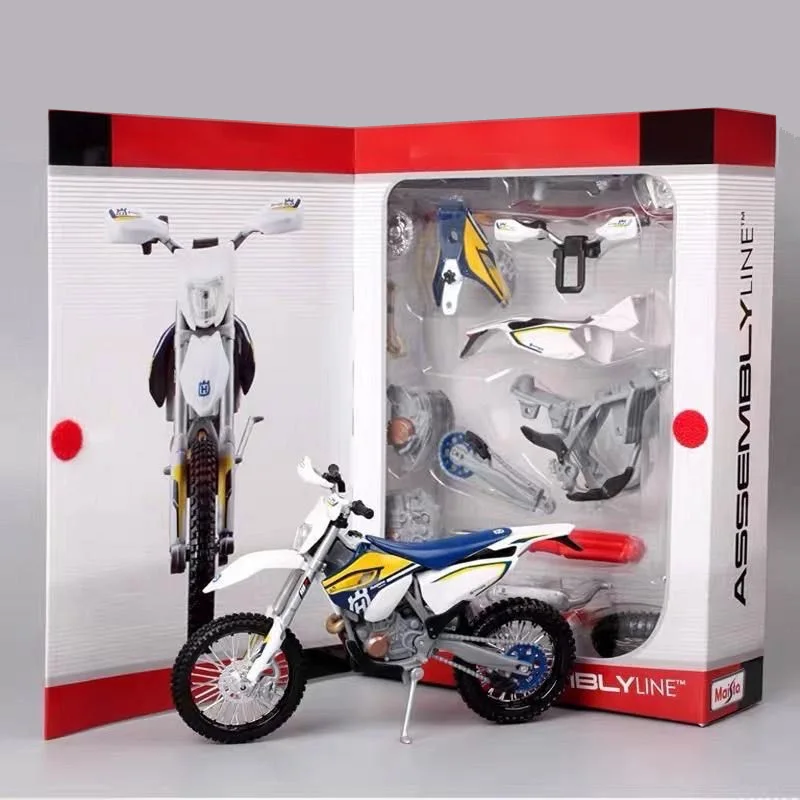 Maisto Assembly Version 1:12 Husqvarna FE501 Alloy Racing Motorcycle Model Diecasts Cross-country Motorcycle Model Kids Toy Gift
Maisto Assembly Version 1:12 Husqvarna FE501 Alloy Racing Motorcycle Model Diecasts Cross-country Motorcycle Model Kids Toy Gift