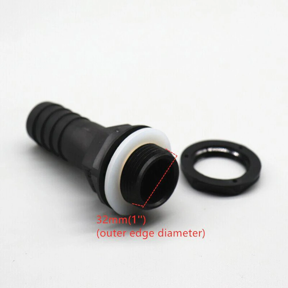 Water Butt/Tank 1in Overflow Connector With Nut & Washer For Garden Irrigation Water Tube Fittings Drain Joint Quick Connector
Water Butt/Tank 1in Overflow Connector With Nut & Washer For Garden Irrigation Water Tube Fittings Drain Joint Quick Connector