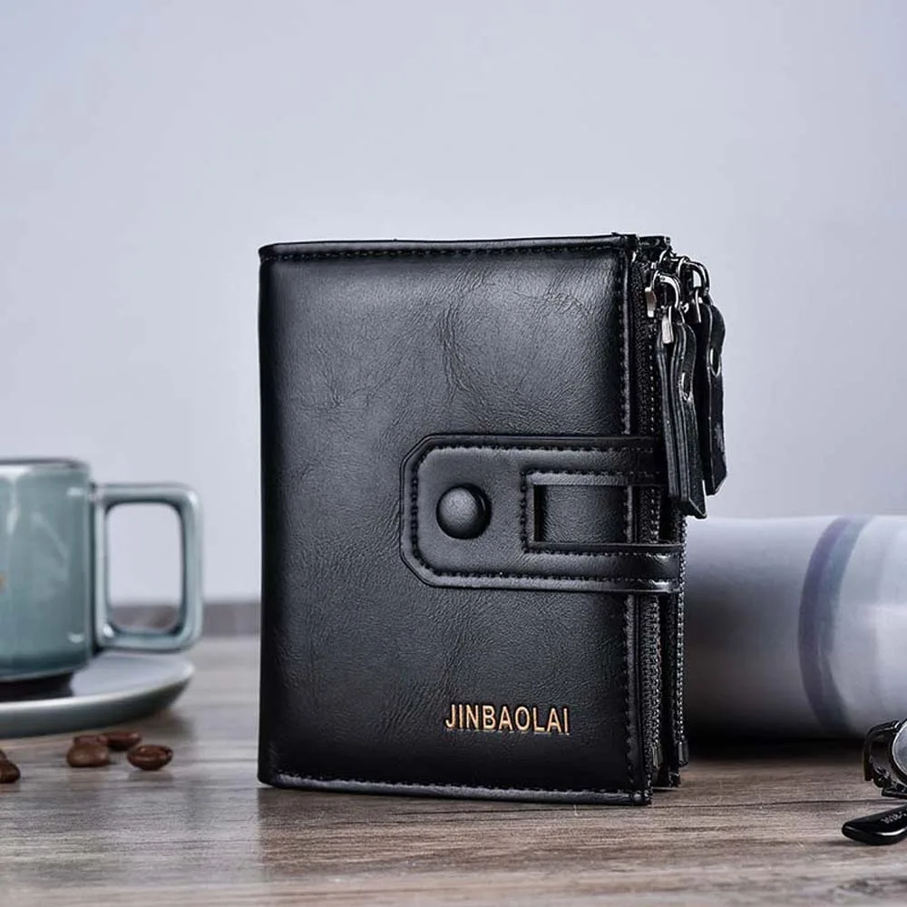 Portable Black Brown Men Leather Wallet ID Card Cover Cash Clip Men Coin Purse Zipper Multi-slot Business Card Holder Business
Portable Black Brown Men Leather Wallet ID Card Cover Cash Clip Men Coin Purse Zipper Multi-slot Business Card Holder Business