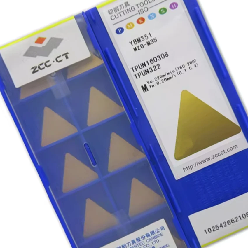 ZCC.CT TPUN160308 YBM251/TPUN160308 YBM253/TPUN160308 YBM351/TPUN160312 YBM251 CNC CARBIDE INSERTS 10PCS/BOX
ZCC.CT TPUN160308 YBM251/TPUN160308 YBM253/TPUN160308 YBM351/TPUN160312 YBM251 CNC CARBIDE INSERTS 10PCS/BOX