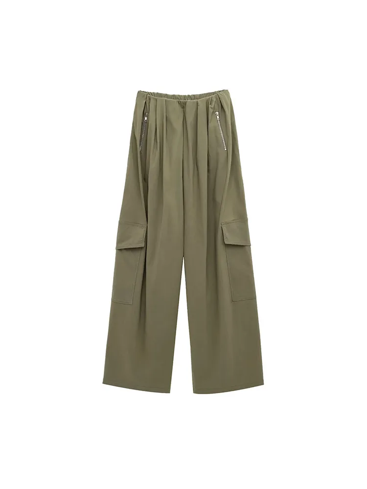 European and American style wide-leg pants for women new loose loose casual pants slim high waist straight pants summer
European and American style wide-leg pants for women new loose loose casual pants slim high waist straight pants summer