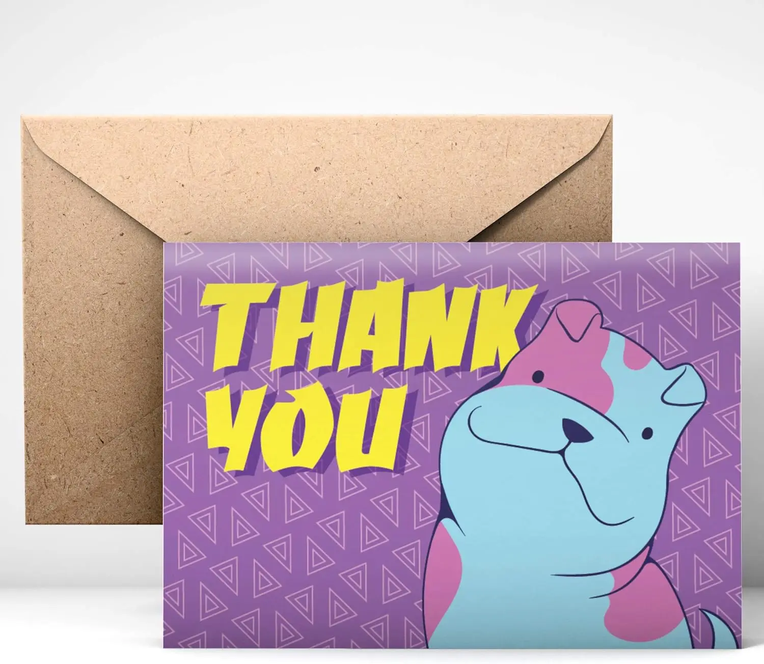 Thank You Cards (24pcs), Includes Blank Cards & Envelopes with Stickers, 4 x 6", Pet design (model#4) perfect for any occasion
Thank You Cards (24pcs), Includes Blank Cards & Envelopes with Stickers, 4 x 6", Pet design (model#4) perfect for any occasion
