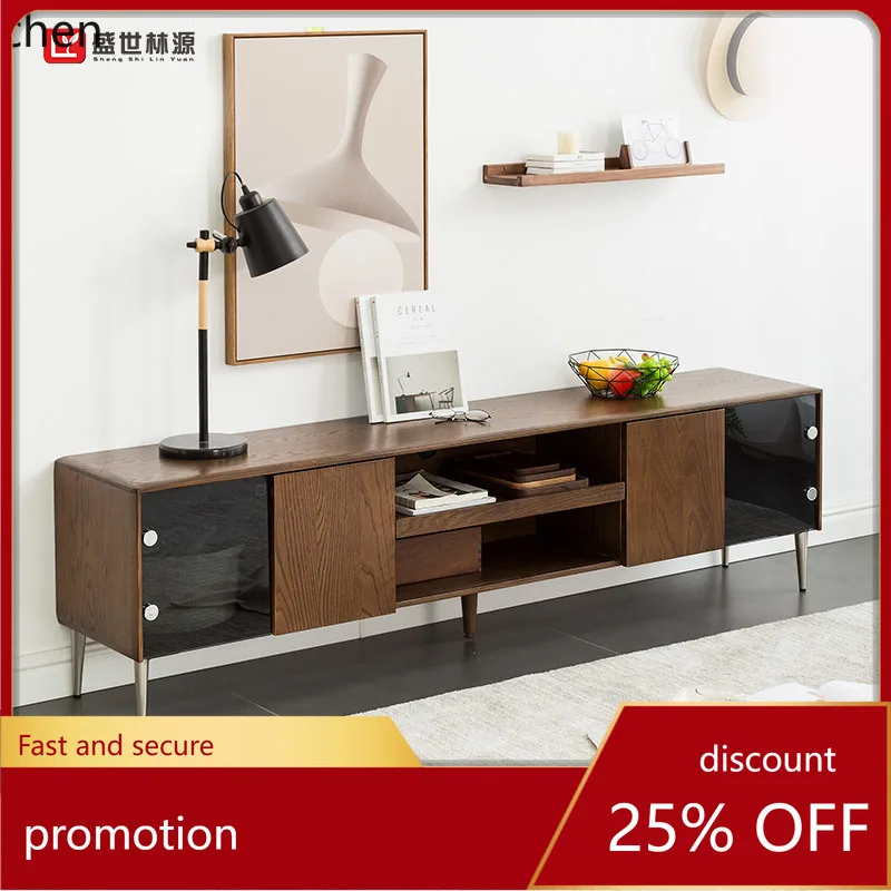 HT Solid Wood TV Cabinet Living Room Furniture Simple Oak Floor Cabinet
HT Solid Wood TV Cabinet Living Room Furniture Simple Oak Floor Cabinet