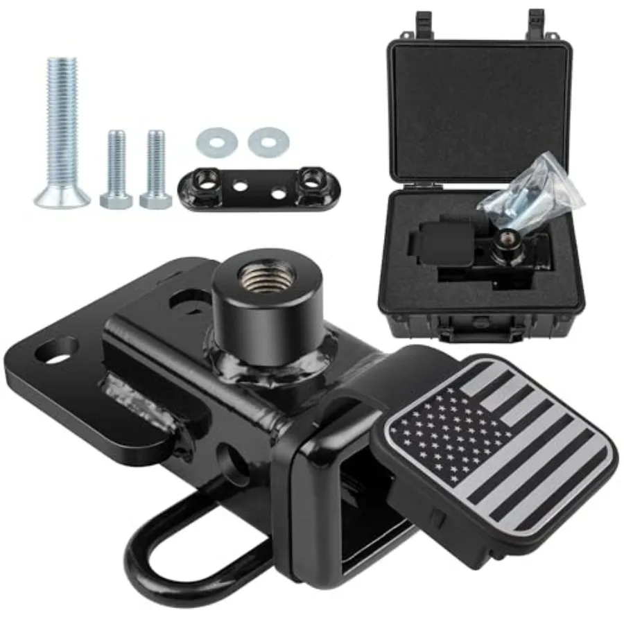 2 Inch Rear Bumper Tow Trailer Hitch Recver Kit for 2019-2025 Dodge Ram 1500 Heavy Duty Carbon Steel Class 3 Trailer Hitch with
2 Inch Rear Bumper Tow Trailer Hitch Recver Kit for 2019-2025 Dodge Ram 1500 Heavy Duty Carbon Steel Class 3 Trailer Hitch with