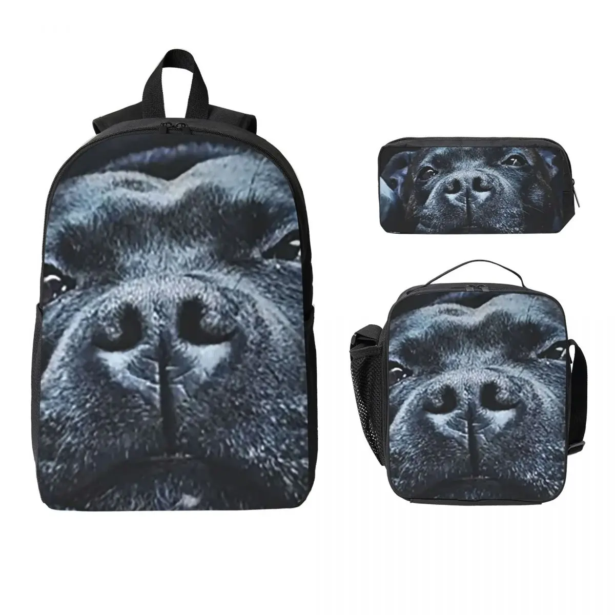 Staffordshire Bull Terrier Backpack Boys Girls BookBag School Bag Laptop Shoulder Bags 3ps Insulated Lunch Bag Pencil Case
Staffordshire Bull Terrier Backpack Boys Girls BookBag School Bag Laptop Shoulder Bags 3ps Insulated Lunch Bag Pencil Case