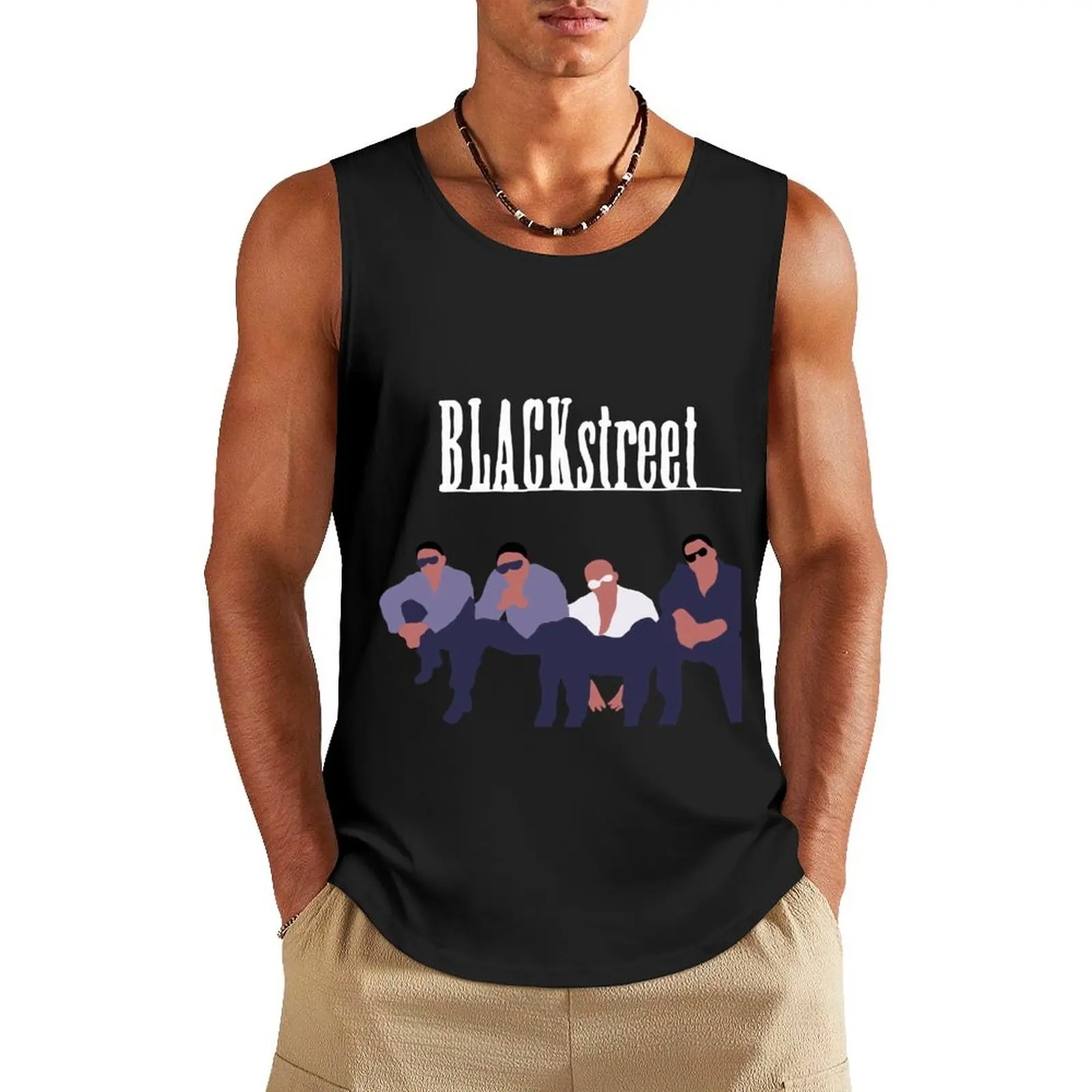 Blackstreet - No Diggity Tank Top summer clothes gym t shirt men gym clothes for man gym training accessories 
Blackstreet - No Diggity Tank Top summer clothes gym t shirt men gym clothes for man gym training accessories