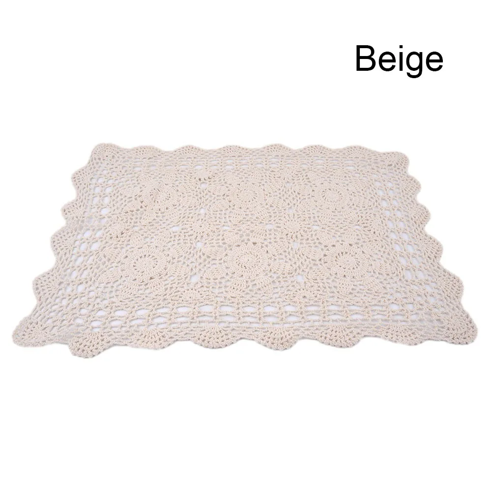 Hot New Practical Tablecloth Table Cover 40x60cm White Beige Cafe Cotton Crochet Decorative Handicraft Vintage
Hot New Practical Tablecloth Table Cover 40x60cm White Beige Cafe Cotton Crochet Decorative Handicraft Vintage