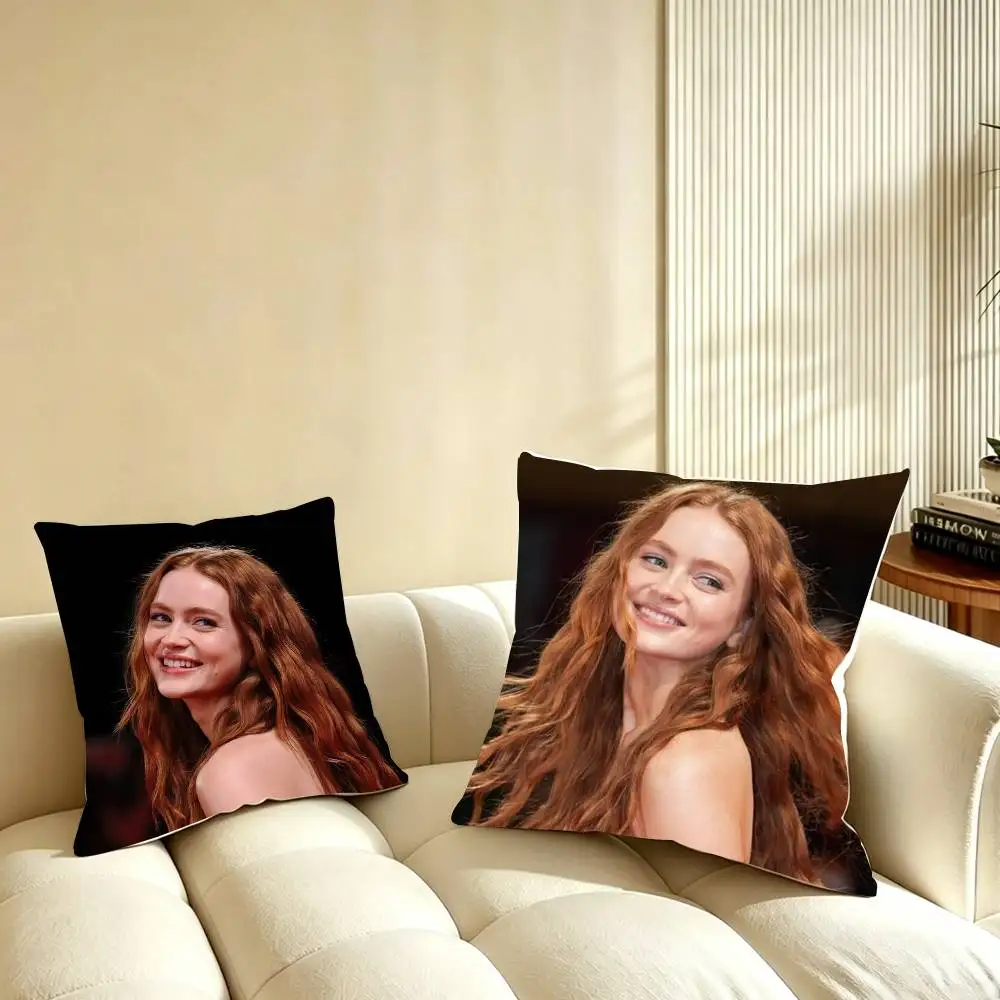S-Sadie Sink Actress Pillow Case Cushion Cover Throw Pillow Case For Car Sofa
S-Sadie Sink Actress Pillow Case Cushion Cover Throw Pillow Case For Car Sofa