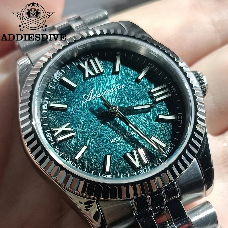 ADDIESDIVE 36mm Men Watch Top Brand 2025 New VH31 Quartz Wristwatch Sapphire AR Coated 100m Waterproof Luminous Dress Watch
ADDIESDIVE 36mm Men Watch Top Brand 2025 New VH31 Quartz Wristwatch Sapphire AR Coated 100m Waterproof Luminous Dress Watch