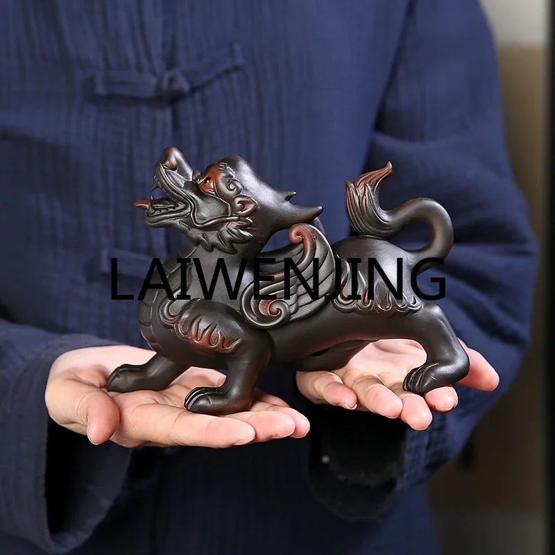 BJ2Purple Pottery Money Drawing Pi Xiu Tea Ornaments Decoration Boutique Supportable Vintage Living Room Furnishings
BJ2Purple Pottery Money Drawing Pi Xiu Tea Ornaments Decoration Boutique Supportable Vintage Living Room Furnishings