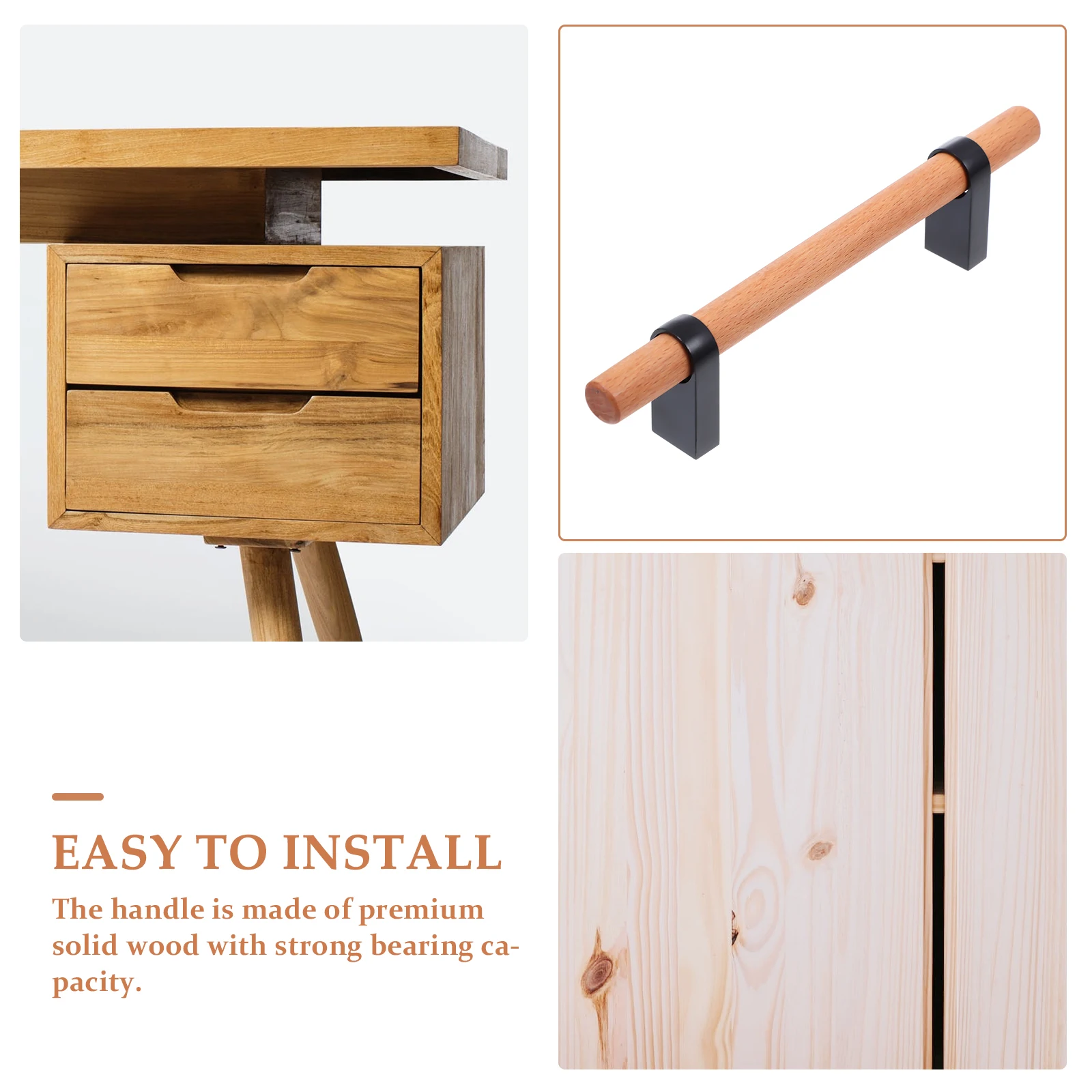 Wood Pull H les Cabinet Wooden Wardrobe Kitchen Simple European Style Drawer H Corrosion Resistant Anti Rust Smooth Surface
Wood Pull H les Cabinet Wooden Wardrobe Kitchen Simple European Style Drawer H Corrosion Resistant Anti Rust Smooth Surface
