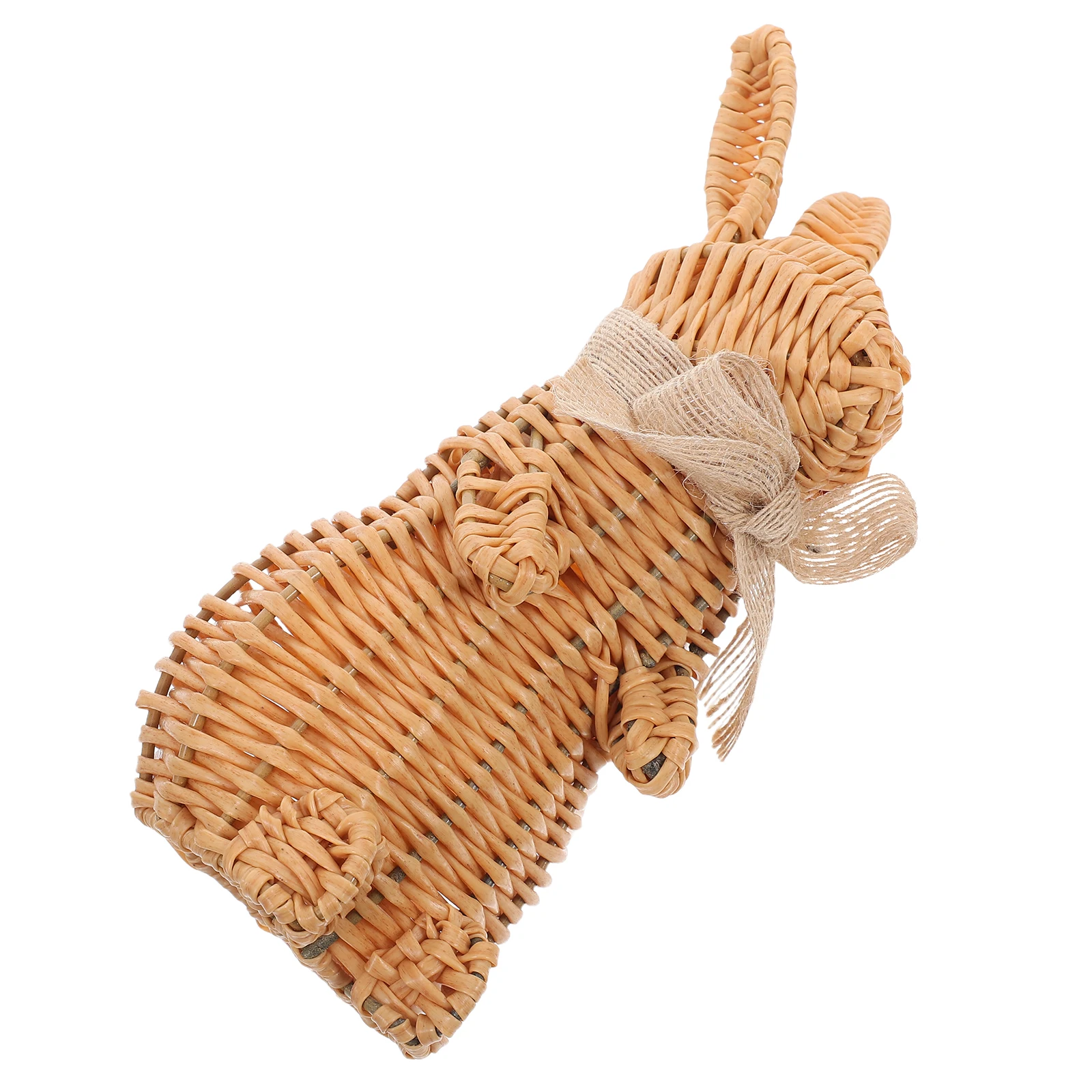 Easter Bunny Statue Woven Figurines Light Brown Party Favor PP Material Rabbit Decor Collectibles
Easter Bunny Statue Woven Figurines Light Brown Party Favor PP Material Rabbit Decor Collectibles