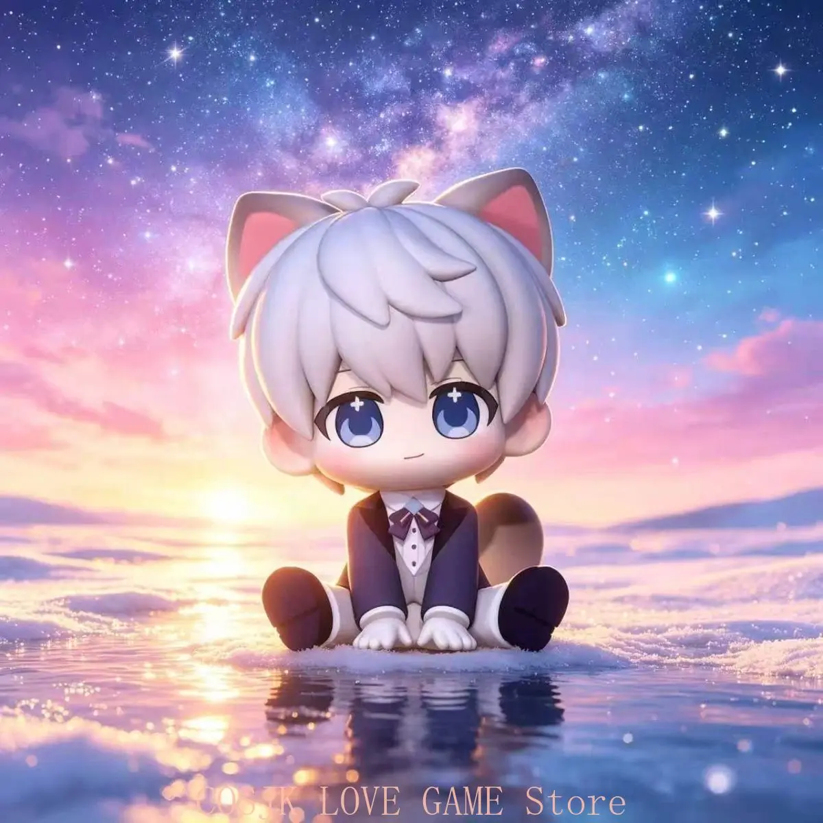 8cm Anime Xavier Love and Deepspace Cat Q-version Cartoon Figurine Desktop Model Kawaii Display Stand Plate Figure Fans Gift
8cm Anime Xavier Love and Deepspace Cat Q-version Cartoon Figurine Desktop Model Kawaii Display Stand Plate Figure Fans Gift