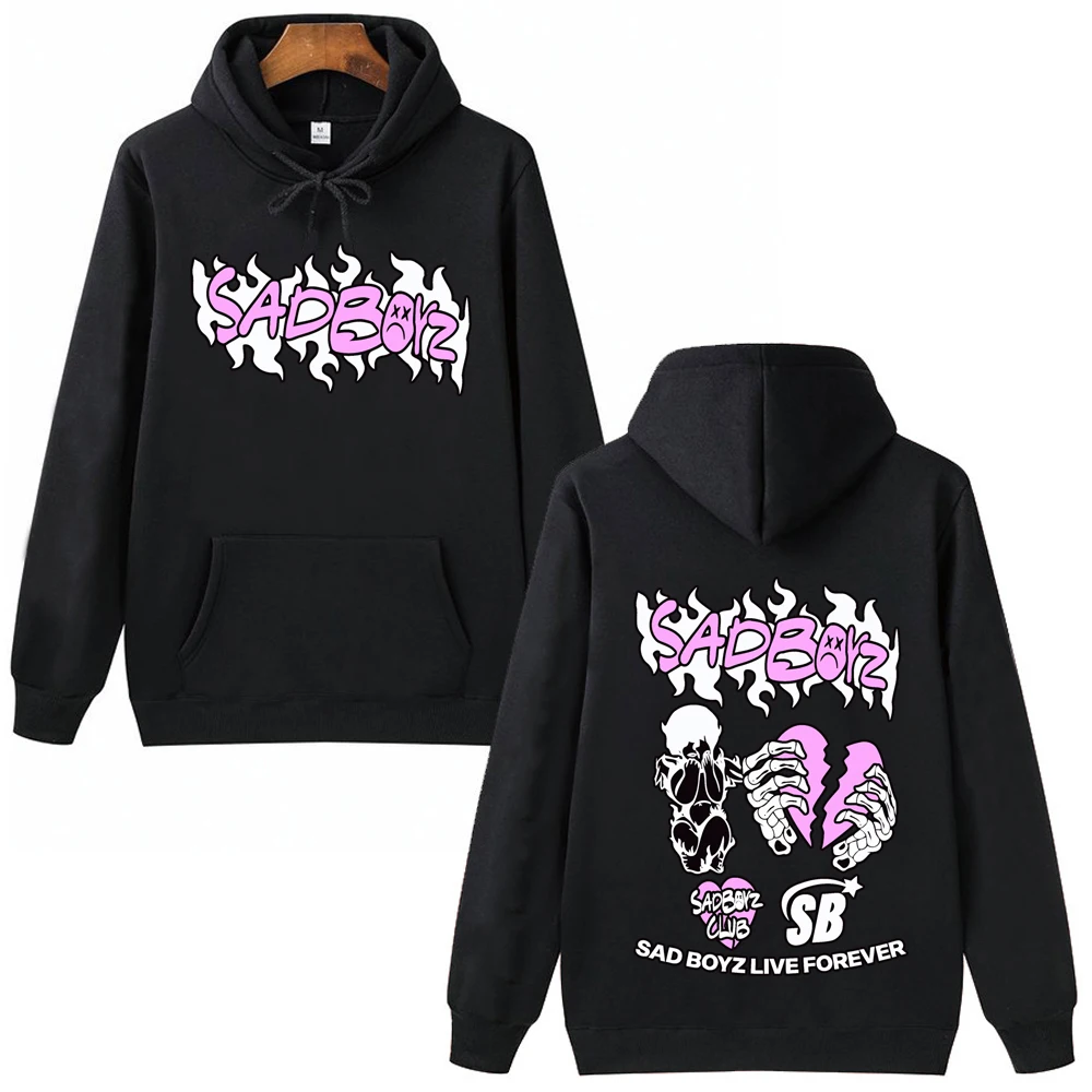 Junior H Sad Boyz Hoodie Harajuku Hip Hop Pullover Tops Sweatshirt Music Fans Gift Hoodies Women Winter Clothes Women
Junior H Sad Boyz Hoodie Harajuku Hip Hop Pullover Tops Sweatshirt Music Fans Gift Hoodies Women Winter Clothes Women