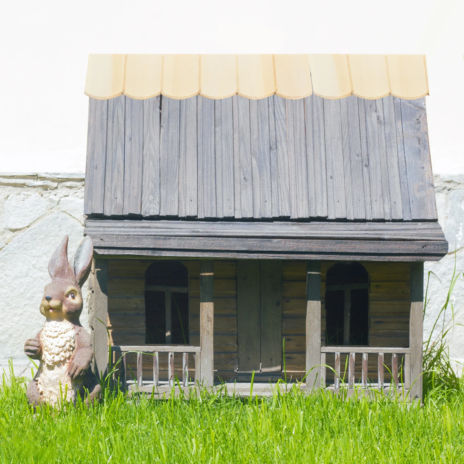 12Pcs Mini Wooden Roof Tile Miniature House Roof Tile DIY Decoration Lightweight Smooth Surface for Dollhouse Accessories Prop
12Pcs Mini Wooden Roof Tile Miniature House Roof Tile DIY Decoration Lightweight Smooth Surface for Dollhouse Accessories Prop