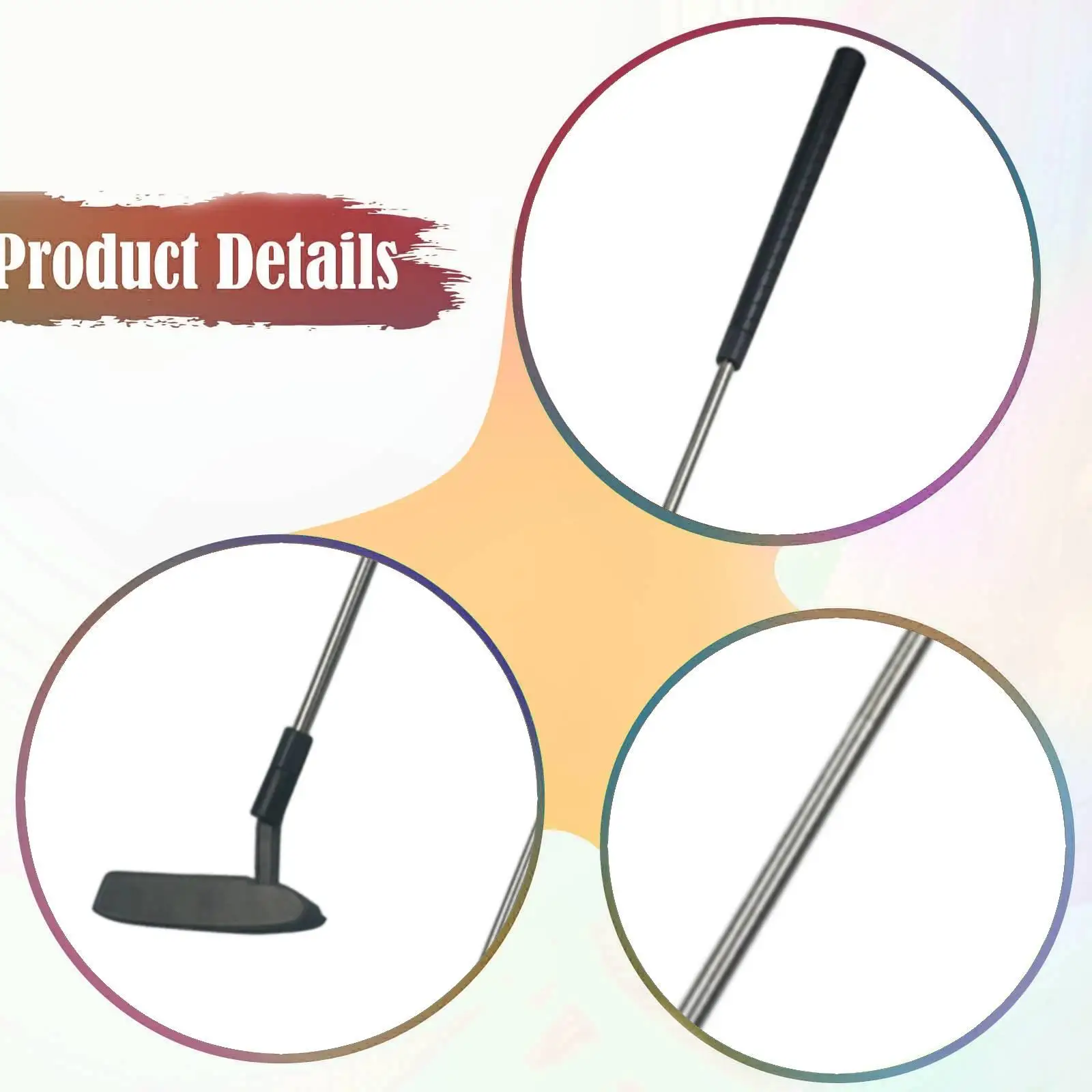 Golf Club Practice Club Equipment Sturdy Splicing Training Aid Replaceable Head for Indoor Exercise Sports Training Backyard
Golf Club Practice Club Equipment Sturdy Splicing Training Aid Replaceable Head for Indoor Exercise Sports Training Backyard