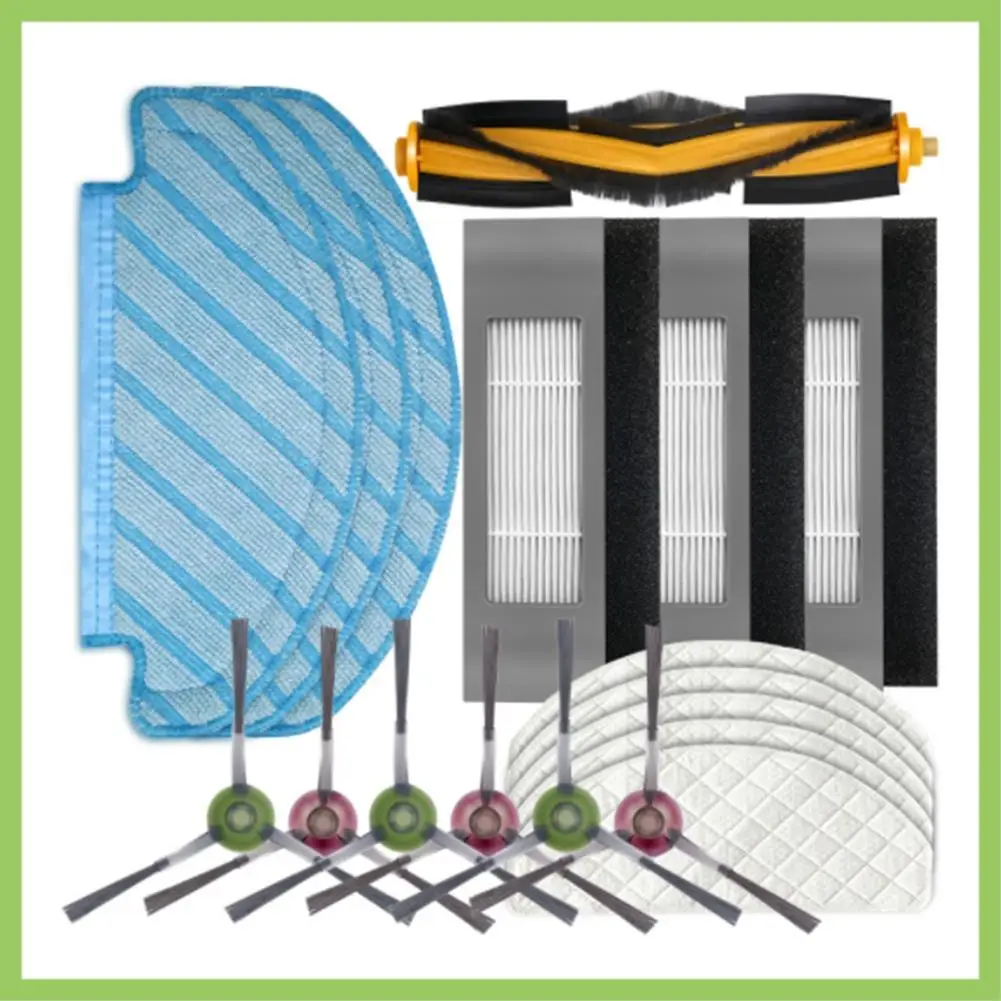 ABJT-Filter Brush Mop Cloth Set For Ecovacs Deebot Ozmo T8 / T8 AIVI T9+ N8 Pro Vacuum Cleaner Parts Replacement Accessories
ABJT-Filter Brush Mop Cloth Set For Ecovacs Deebot Ozmo T8 / T8 AIVI T9+ N8 Pro Vacuum Cleaner Parts Replacement Accessories