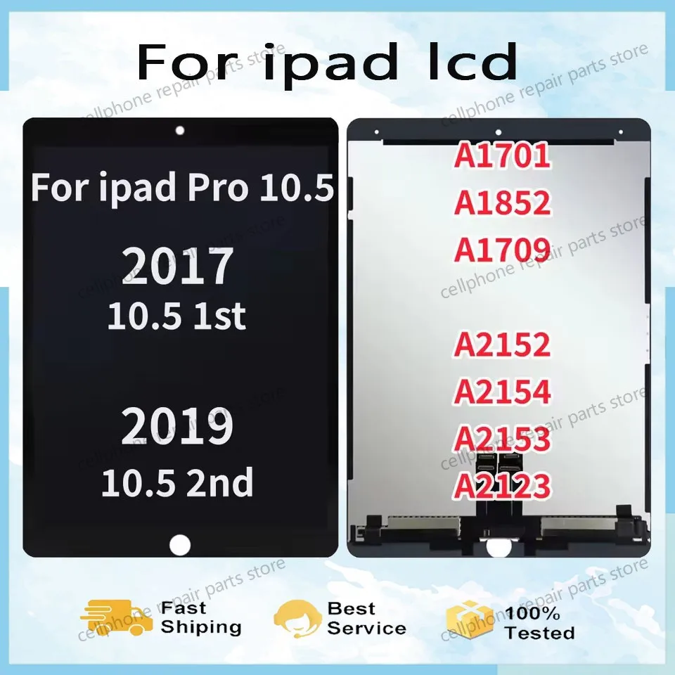 Замена дигитайзера сенсорного экрана 10,5 дюйма, iPad Pro 10.5 2017 A1701, A1709, A1852, 2019, A2152, A2153, A2123
Замена дигитайзера сенсорного экрана 10,5 дюйма, iPad Pro 10.5 2017 A1701, A1709, A1852, 2019, A2152, A2153, A2123