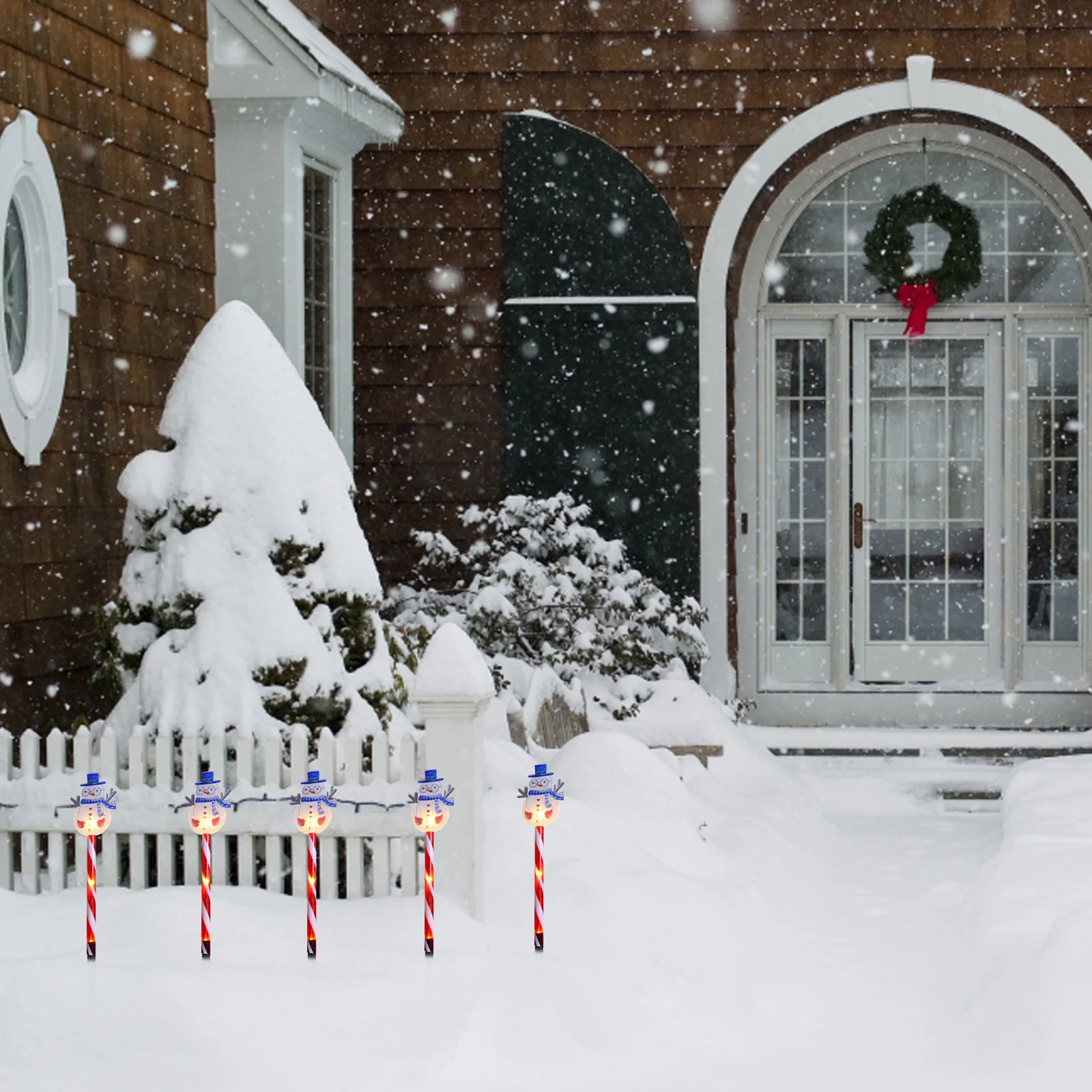 1Set LED Christmas Pathway Light Outdoor Garden Stake Light Rainproof Holiday Decor Decorations Outdoor Yard
1Set LED Christmas Pathway Light Outdoor Garden Stake Light Rainproof Holiday Decor Decorations Outdoor Yard