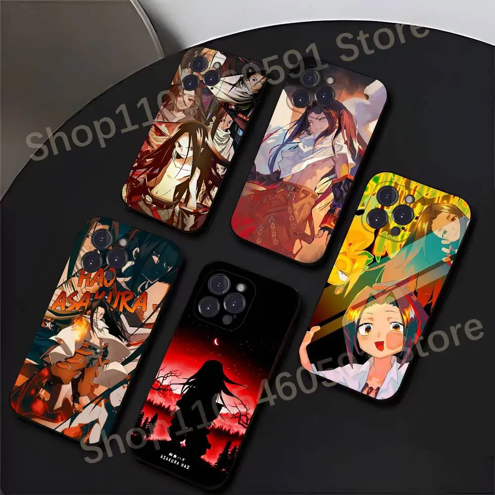 K-King HaoS sakura S-Shaman Phone Case For iPhone 17,16,15,14,13,12,11,XR,Pro,Max,Plus,mini, Silicone Black Cover
K-King HaoS sakura S-Shaman Phone Case For iPhone 17,16,15,14,13,12,11,XR,Pro,Max,Plus,mini, Silicone Black Cover