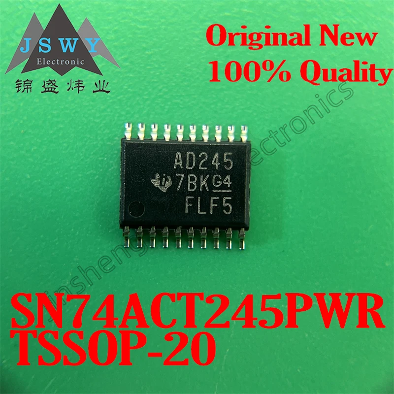 (10/50PCS) SN74ACT245PWR SN74ACT245 AD245 TSSOP-20 Package Bus Transceiver Chip In Stock Fast Shipping
(10/50PCS) SN74ACT245PWR SN74ACT245 AD245 TSSOP-20 Package Bus Transceiver Chip In Stock Fast Shipping