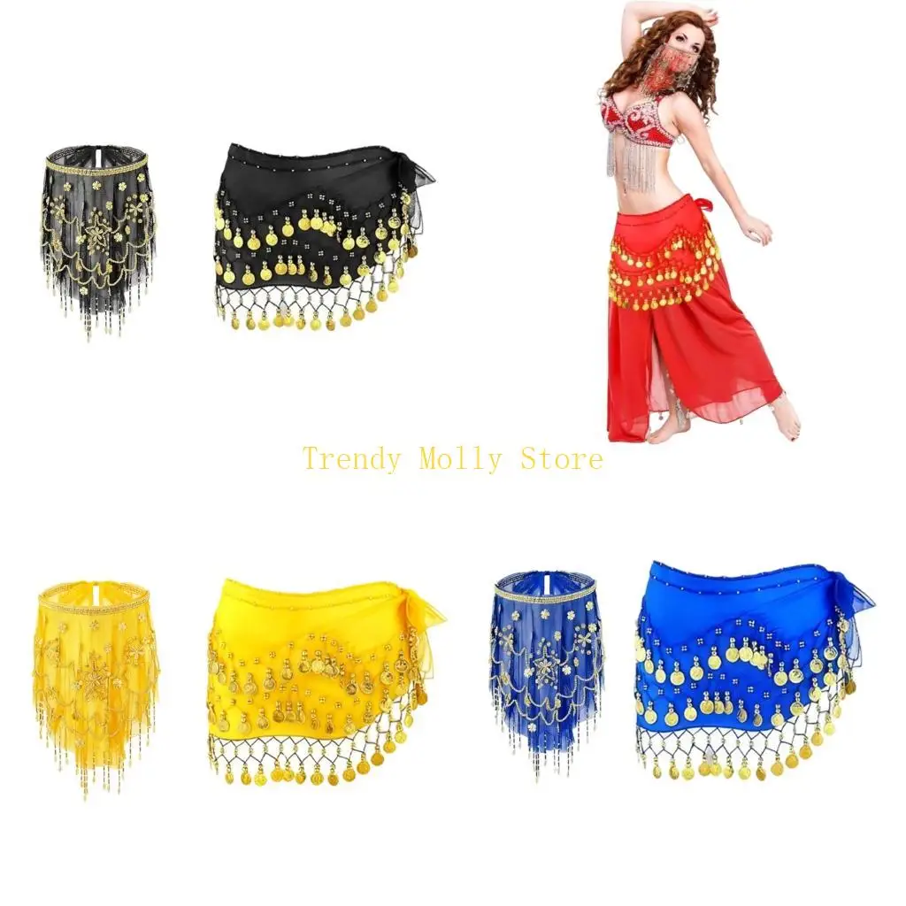 N5KB 2Pcs Belly Dance Costumes Bellydance Hip Scarf Tribal Face Veil with Beaded Sequins Belly Dancer Outfit Set for Womens
N5KB 2Pcs Belly Dance Costumes Bellydance Hip Scarf Tribal Face Veil with Beaded Sequins Belly Dancer Outfit Set for Womens