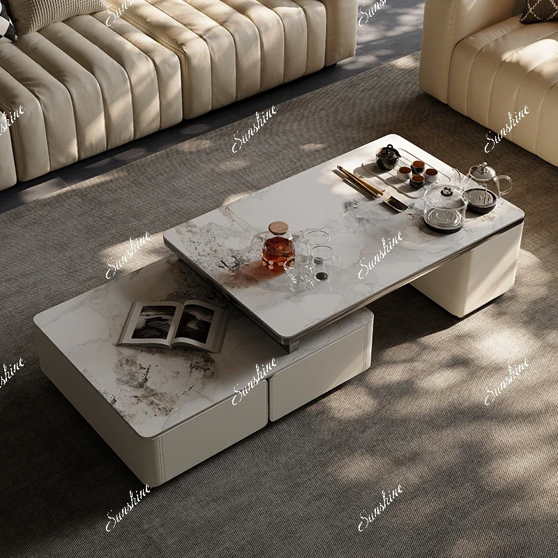 Tea making integrated telescopic villa storage modern home living room advanced sense kung fu tea table
Tea making integrated telescopic villa storage modern home living room advanced sense kung fu tea table