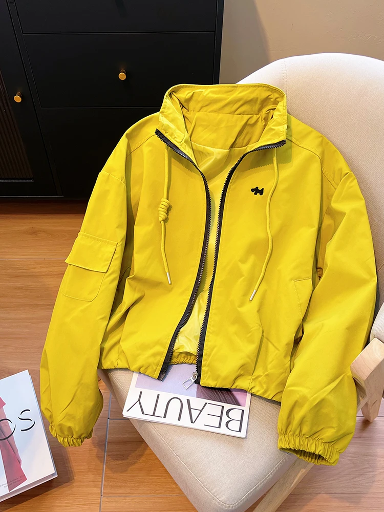 American Sle Outdoor Jaet Women's Spring Autumn ort Loose Workwear Casual Zipper Cotton Long Sve Stand Collar
American Sle Outdoor Jaet Women's Spring Autumn ort Loose Workwear Casual Zipper Cotton Long Sve Stand Collar