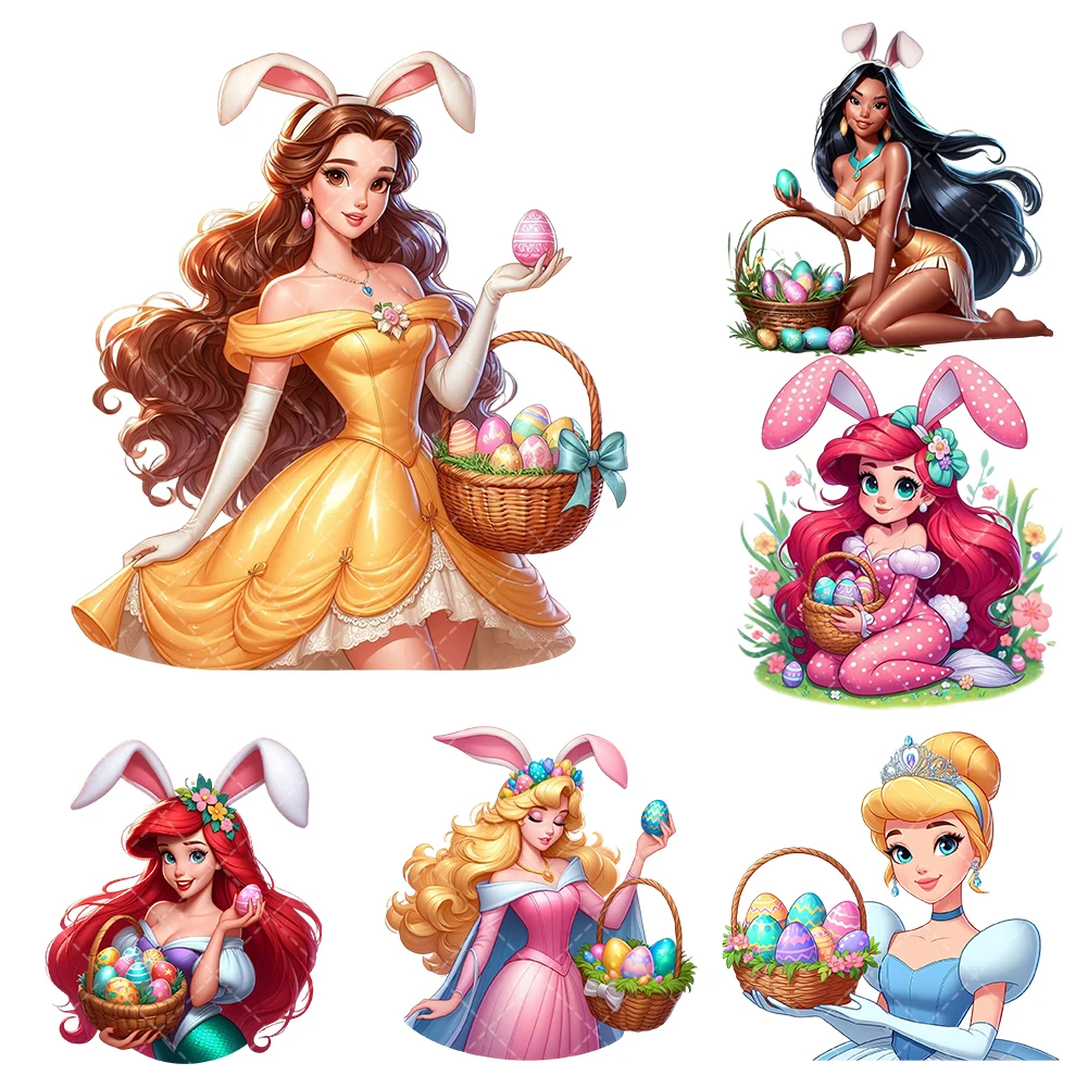 15cm Mixed Disney Princess Heat Transfer Stickers Iron On Clothes DTF Pinted Vinyl Thermal Appliques Washable T-Shirt Decal
15cm Mixed Disney Princess Heat Transfer Stickers Iron On Clothes DTF Pinted Vinyl Thermal Appliques Washable T-Shirt Decal