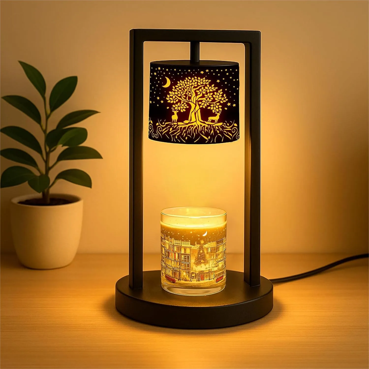 Candle Warmer Lamp with Timer for Scented Jar Candles, Dimmable Wax Melt Warmer for Home Office Decor, Housewarming Gift for Mom
Candle Warmer Lamp with Timer for Scented Jar Candles, Dimmable Wax Melt Warmer for Home Office Decor, Housewarming Gift for Mom