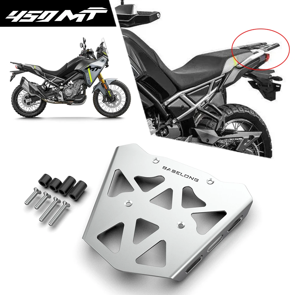 Motorcycle Accessories Luggage Holder Bracket Rear Luggage Rack Top Case Mount Plate For CFMOTO CF MOTO 450MT 450 MT 2024 2025
Motorcycle Accessories Luggage Holder Bracket Rear Luggage Rack Top Case Mount Plate For CFMOTO CF MOTO 450MT 450 MT 2024 2025