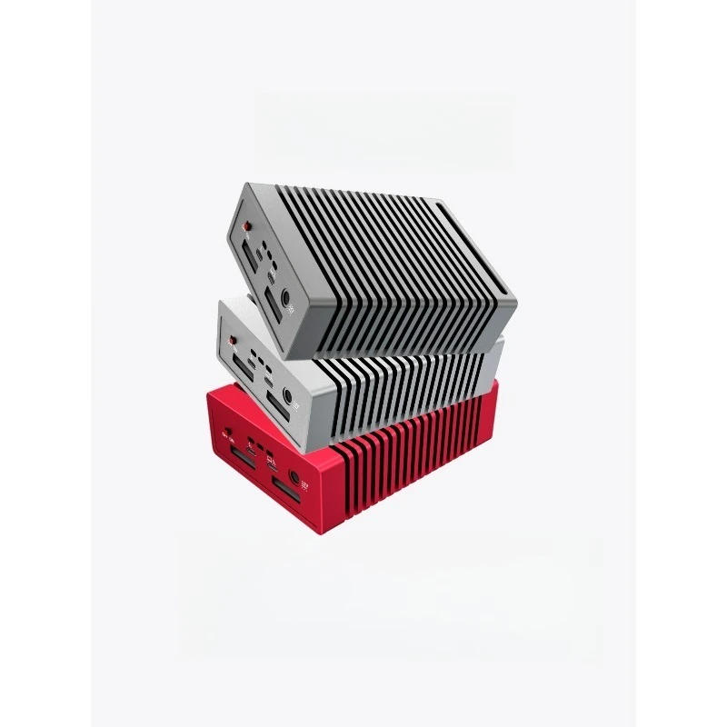 80Gbps four-bit NVMe M.2 SSD external hard disk box for lightning 3/4/5
80Gbps four-bit NVMe M.2 SSD external hard disk box for lightning 3/4/5