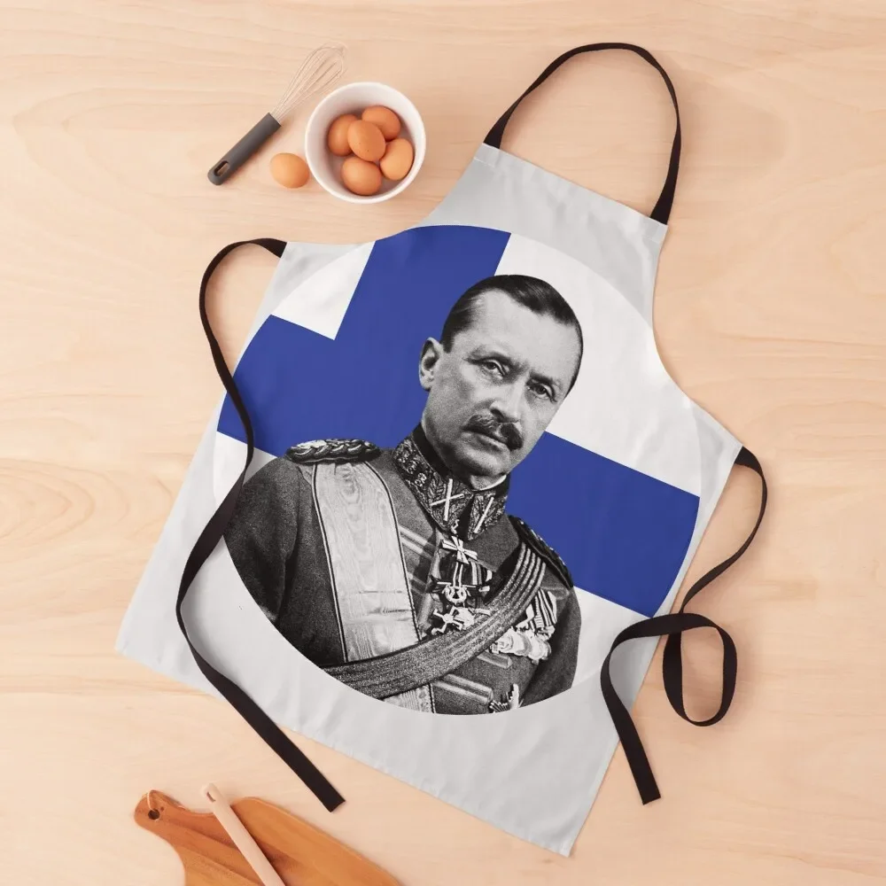 Marsalkka Carl Gustaf Emil Mannerheim On The Flag Of Finland Apron Chef Uniform Women Woman Kitchen Apron
Marsalkka Carl Gustaf Emil Mannerheim On The Flag Of Finland Apron Chef Uniform Women Woman Kitchen Apron