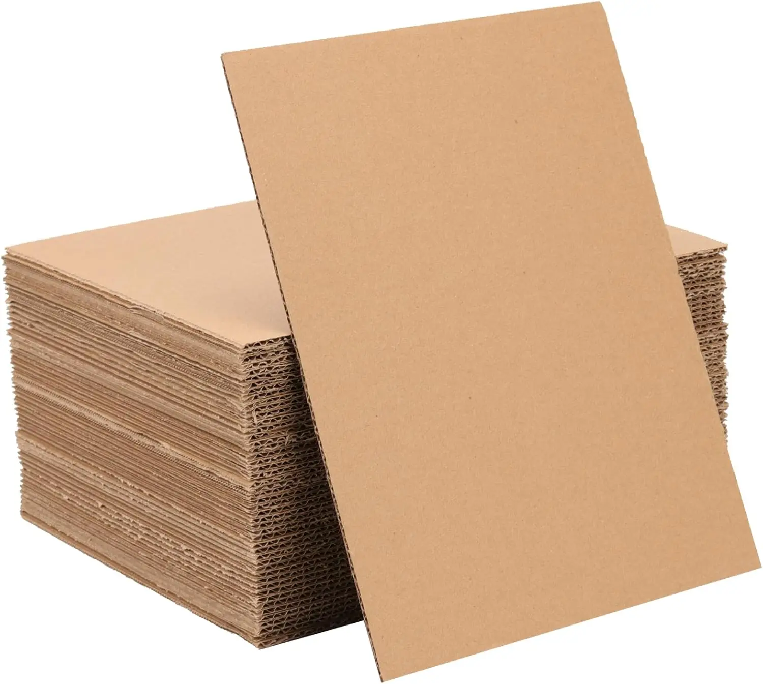100 Pack Corrugated Cardboard Sheets 11x14x1/16 Inch, 1.5mm Thick Cardboard for Crafts, Packing, Mailing, DIY
100 Pack Corrugated Cardboard Sheets 11x14x1/16 Inch, 1.5mm Thick Cardboard for Crafts, Packing, Mailing, DIY