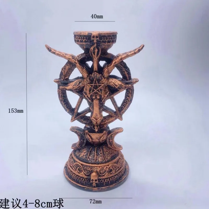 Satan Series Tall Goat Crystal Ball Base Cross-border supply Same as physical sale Halloween Base
Satan Series Tall Goat Crystal Ball Base Cross-border supply Same as physical sale Halloween Base
